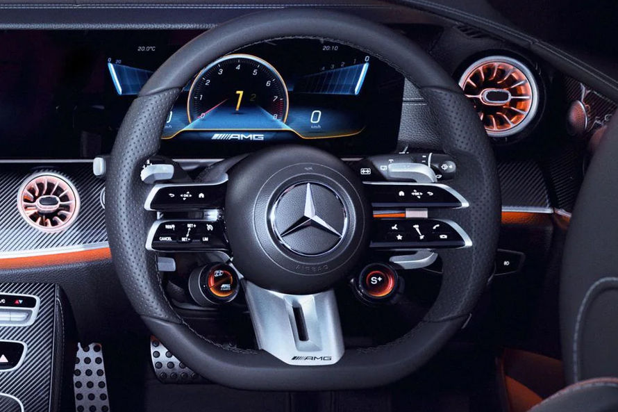 Mercedes-Benz AMG E 53 Cabriolet Steering Wheel