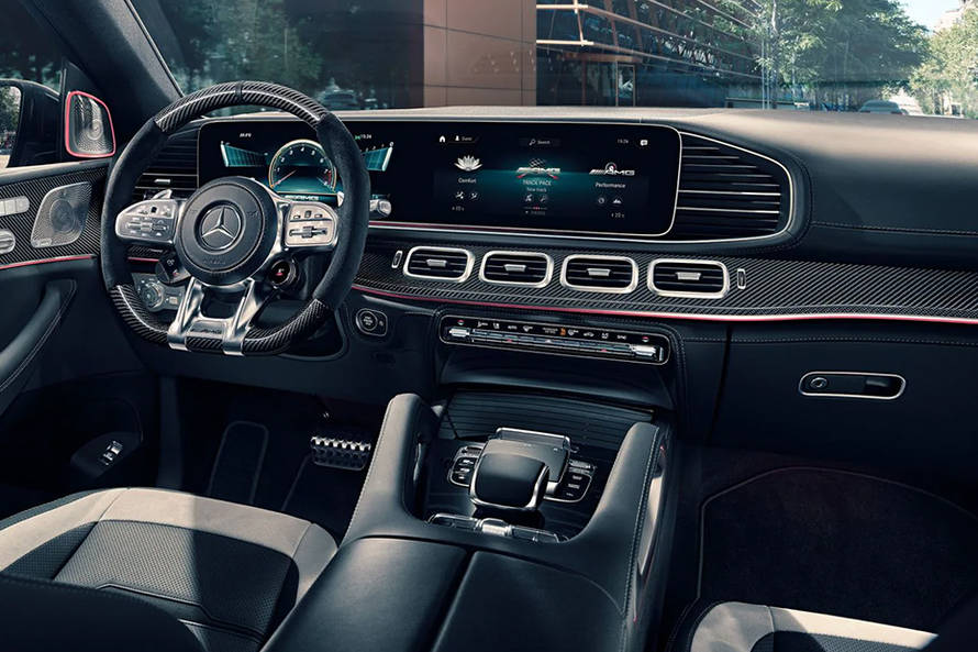 मर्सिडीज एएमजी जीएलई 63 एस 63 एस रेनफोर्स्ड dashboard