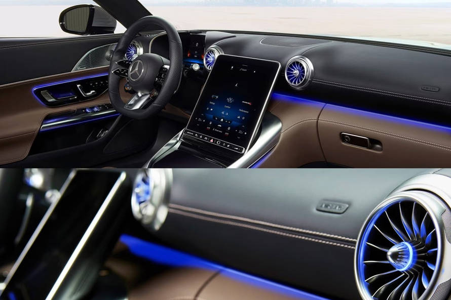 Mercedes-Benz AMG SL Ambient Lighting View 