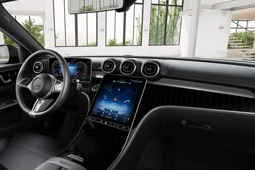 மெர்சிடீஸ் சி-கிளாஸ் dashboard