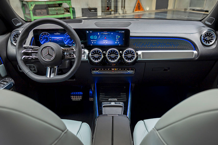 Mercedes-Benz EQB DashBoard