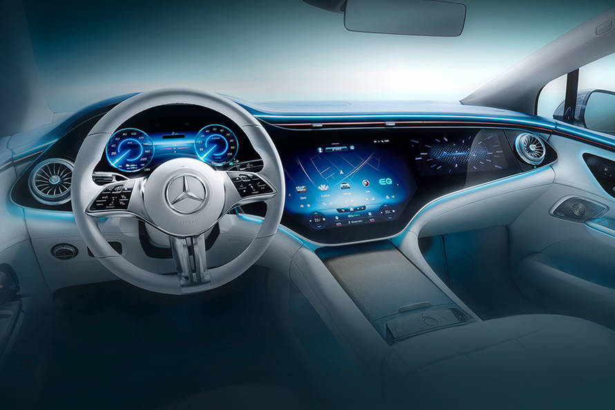 Mercedes-Benz EQE Sedan DashBoard
