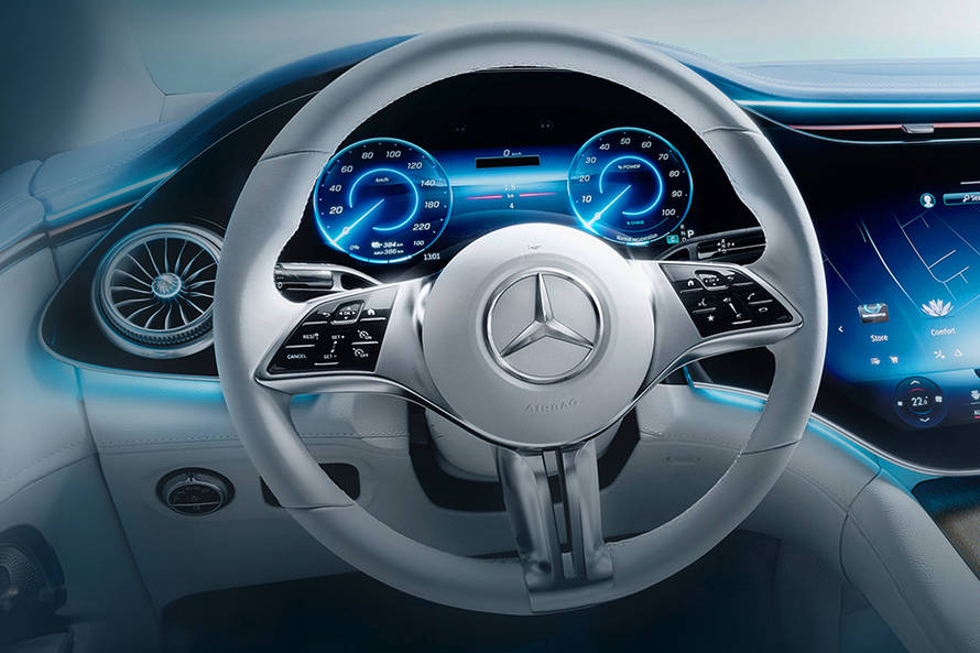 Mercedes-Benz EQE Sedan Steering Wheel