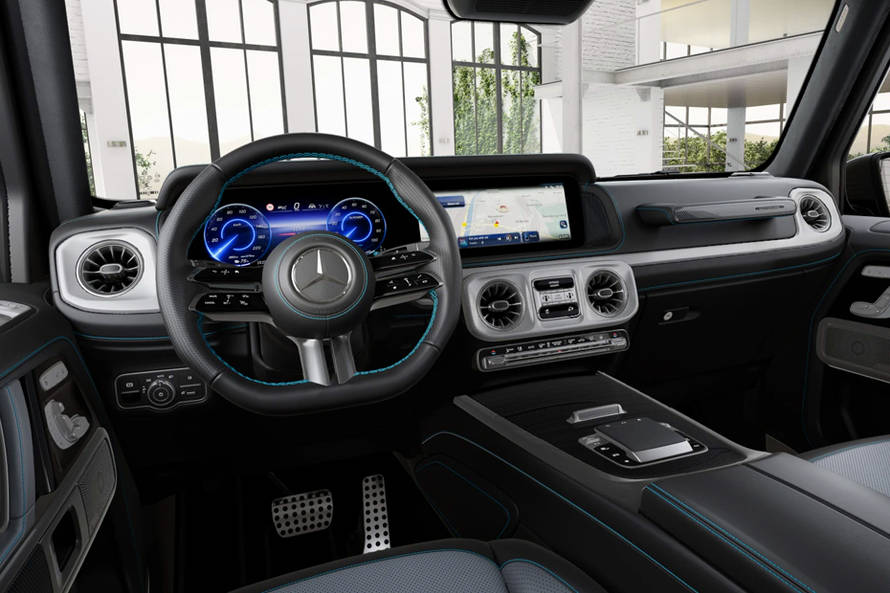 Mercedes-Benz EQG DashBoard