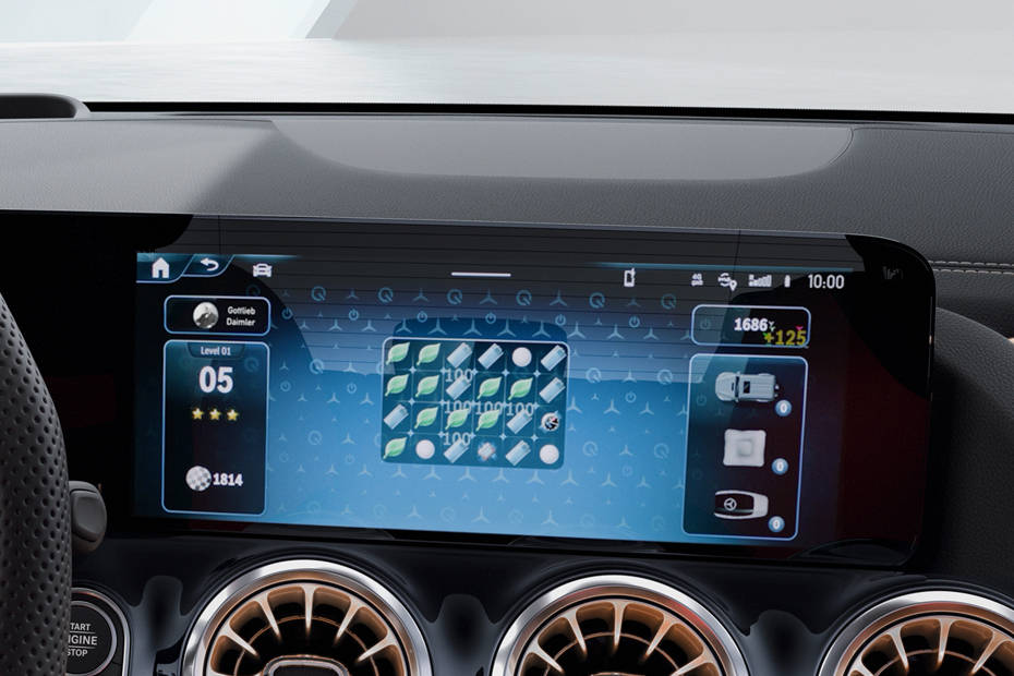 Mercedes-Benz GLA 2024 Infotainment System Main Menu