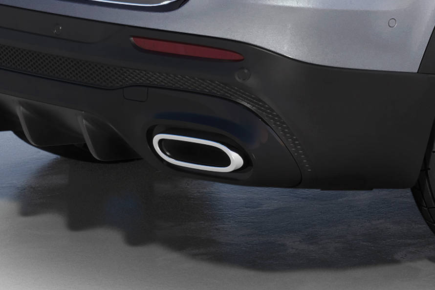 மெர்சிடீஸ் ஜிஎல்பி 2024 exhaust pipe