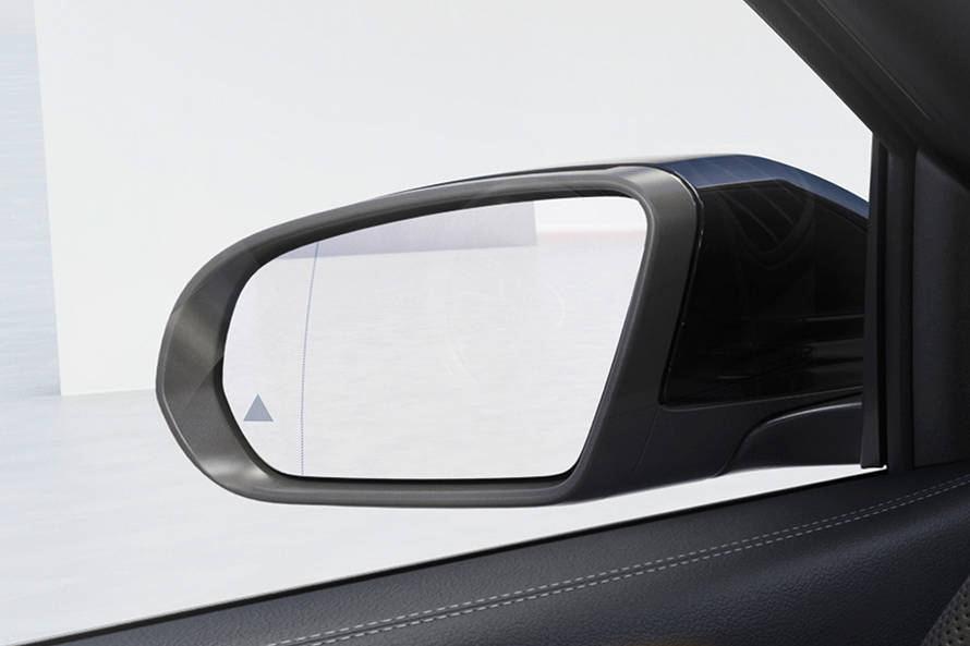 மெர்சிடீஸ் ஜிஎல்பி 2024 side mirror (glass)