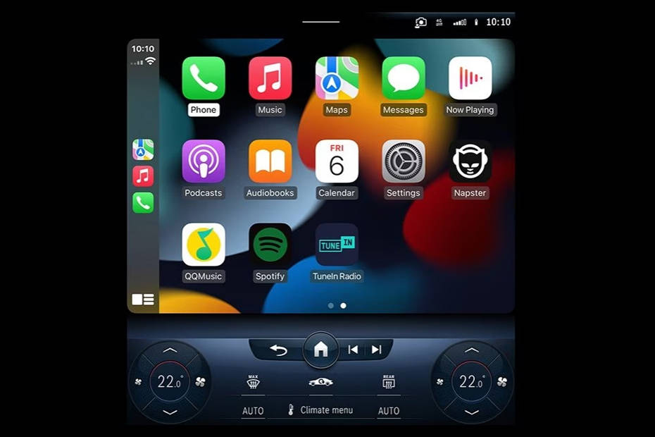 Mercedes-Benz GLC Infotainment System Main Menu