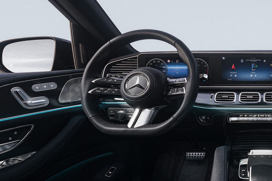 Mercedes-Benz GLE Facelift Steering Wheel