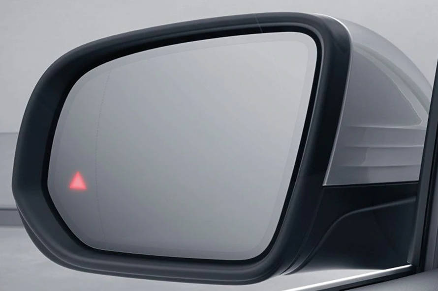 मर्सिडीज जीएलई side mirror (glass)