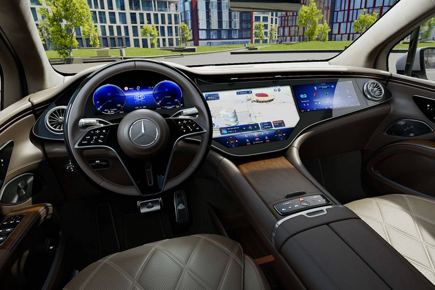 Mercedes-Benz Maybach EQS DashBoard