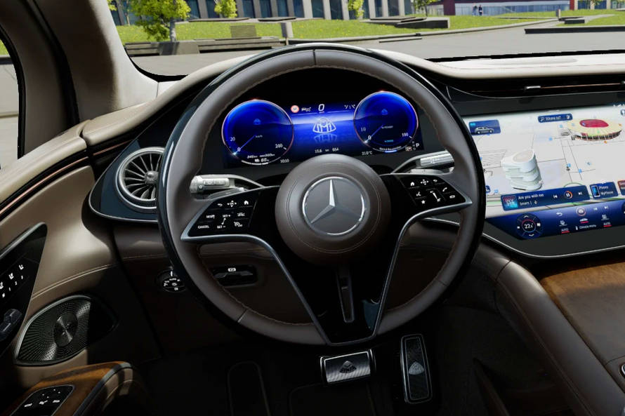 Mercedes-Benz Maybach EQS Steering Wheel