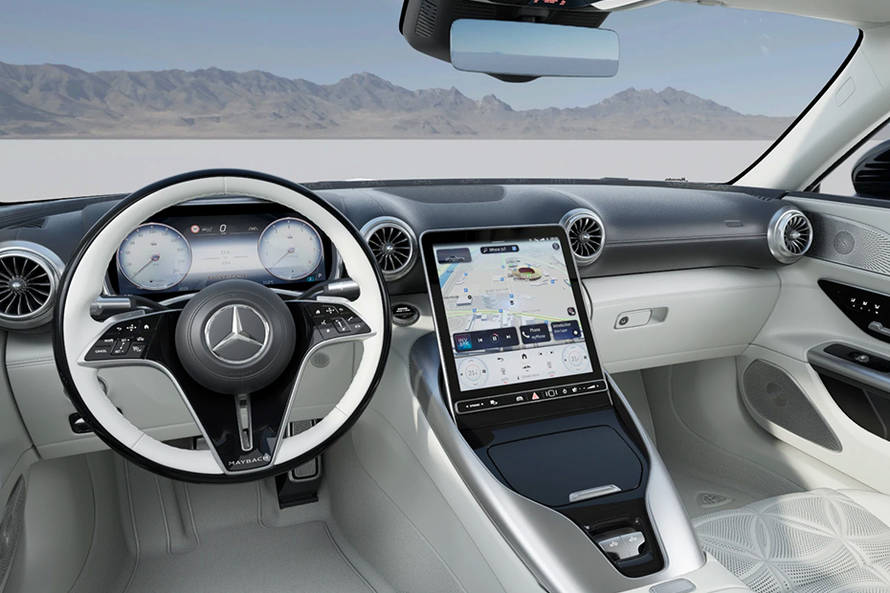 Mercedes-Benz Maybach SL 680 DashBoard