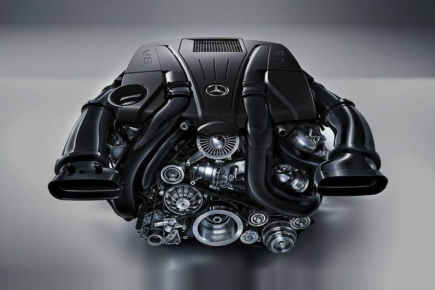 Mercedes-Benz S-Class Cabriolet Engine Image