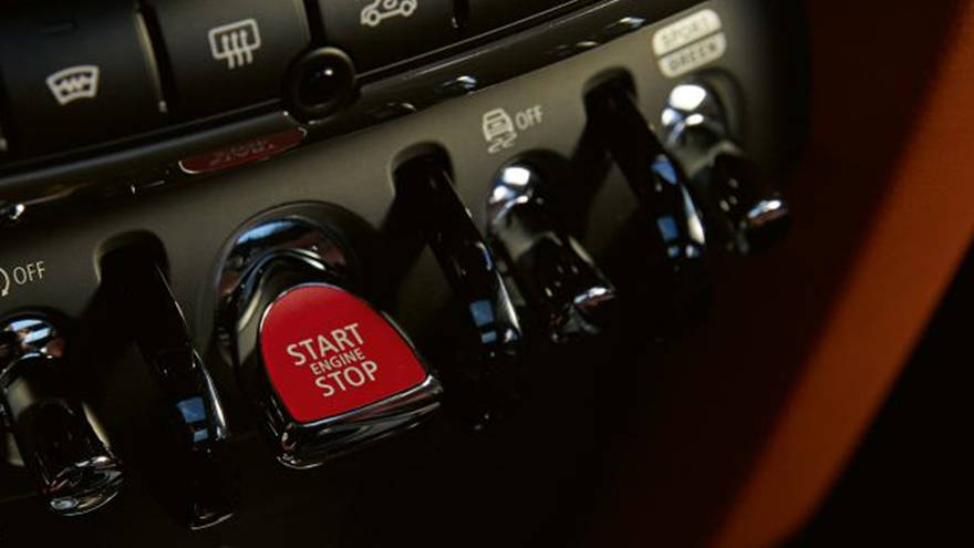 மினி கூப்பர் கன்ட்ரிமேன் ignition/start-stop button