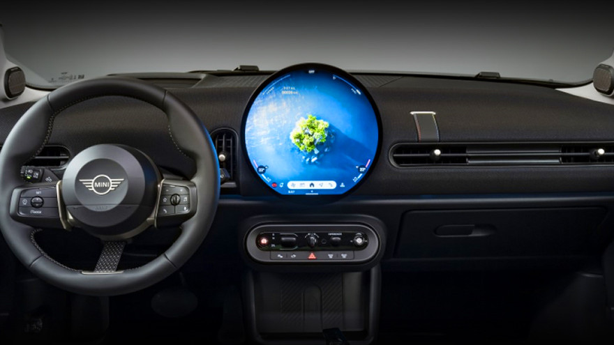 மினி கூப்பர் எஸ் 2024 dashboard