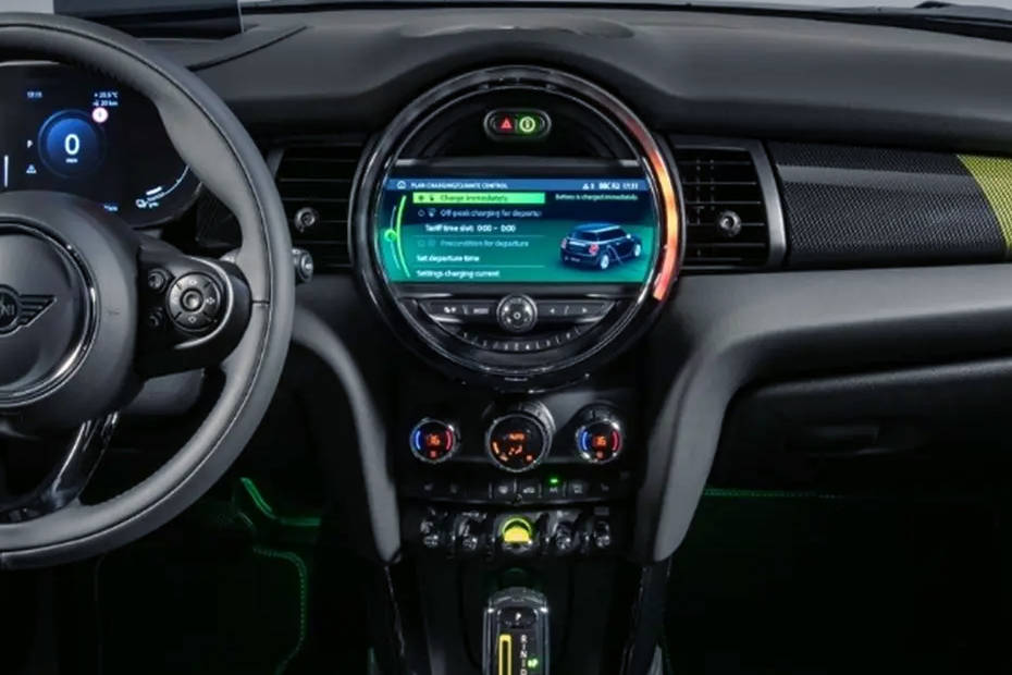 Mini Cooper SE AC Controls