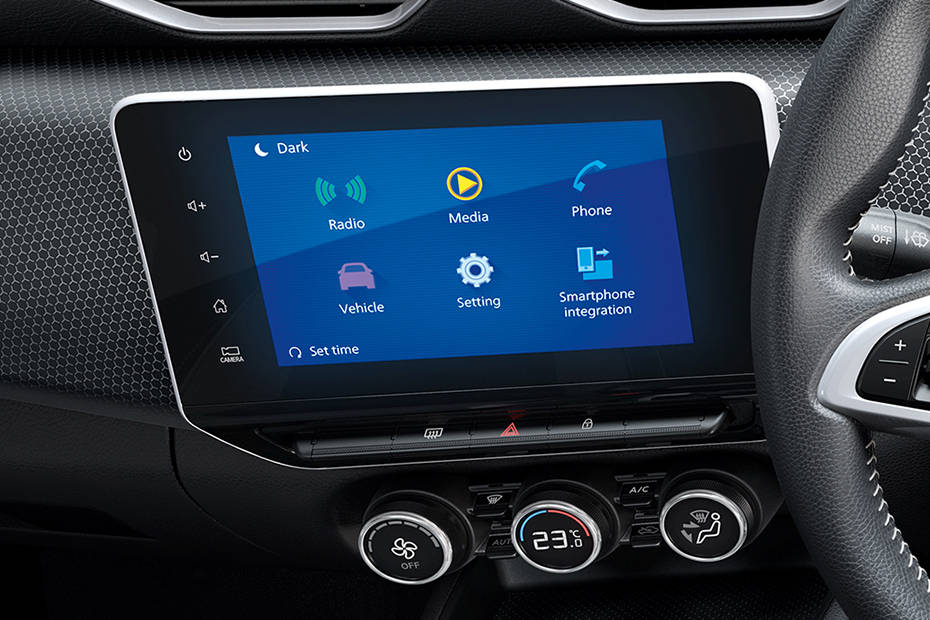 Nissan Magnite Infotainment System Main Menu