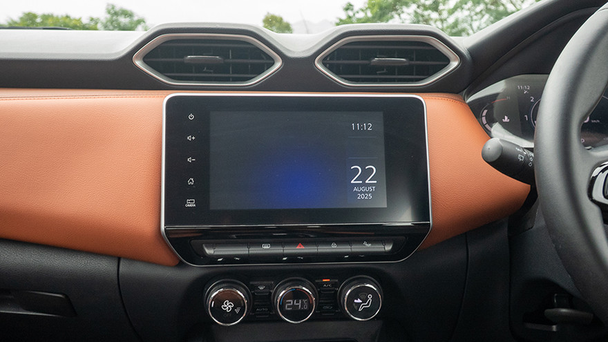 നിസ്സാൻ മാഗ്നൈറ്റ് infotainment system