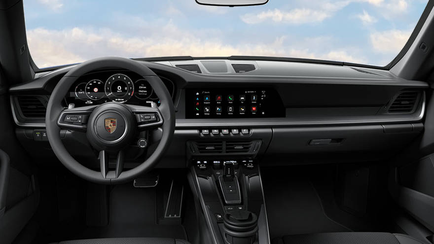 ಪೋರ್ಷೆ 911 dashboard