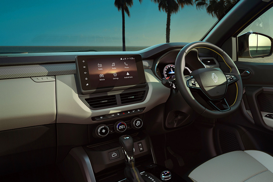 Renault Kiger Facelift Review – Stylish Subcompact SUV Features 5 right corner front view 137