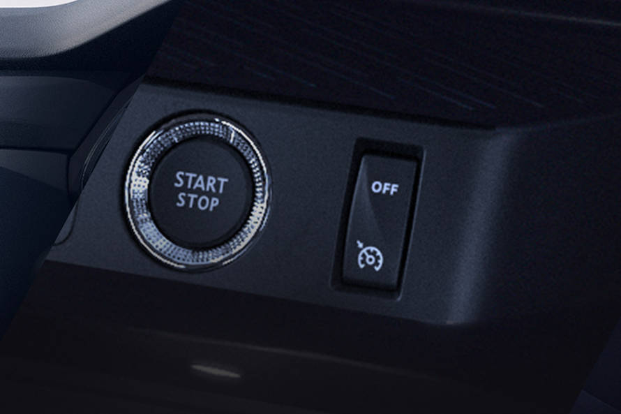 రెనాల్ట్ కైగర్ ignition/start-stop button