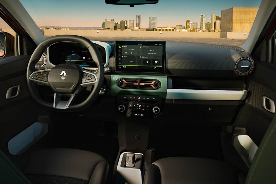 Renault Kwid EV DashBoard