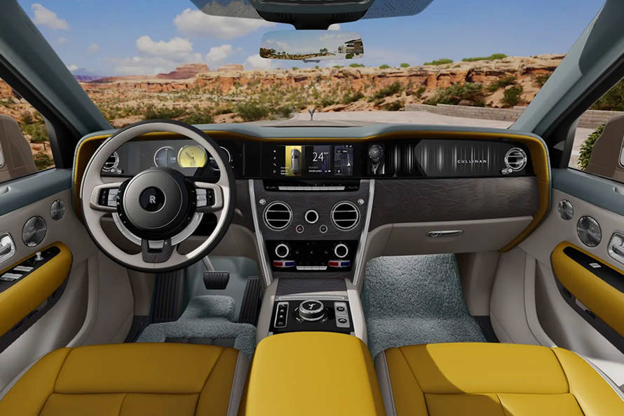 రోల్స్ రాయిస్ dashboard