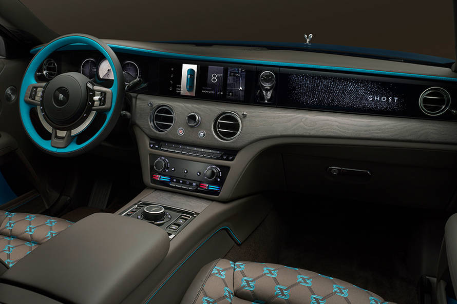 റൊൾസ്റോയ്സ് ഗോസ്റ്��റ് പരമ്പര ii dashboard