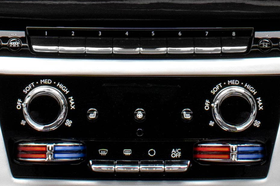 Rolls-Royce Ghost AC Controls