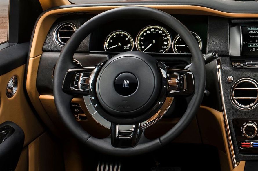 Rolls-Royce Cullinan Steering Wheel Image