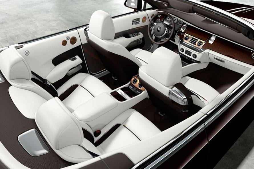 Rolls-Royce Dawn Top View Without Roof Image