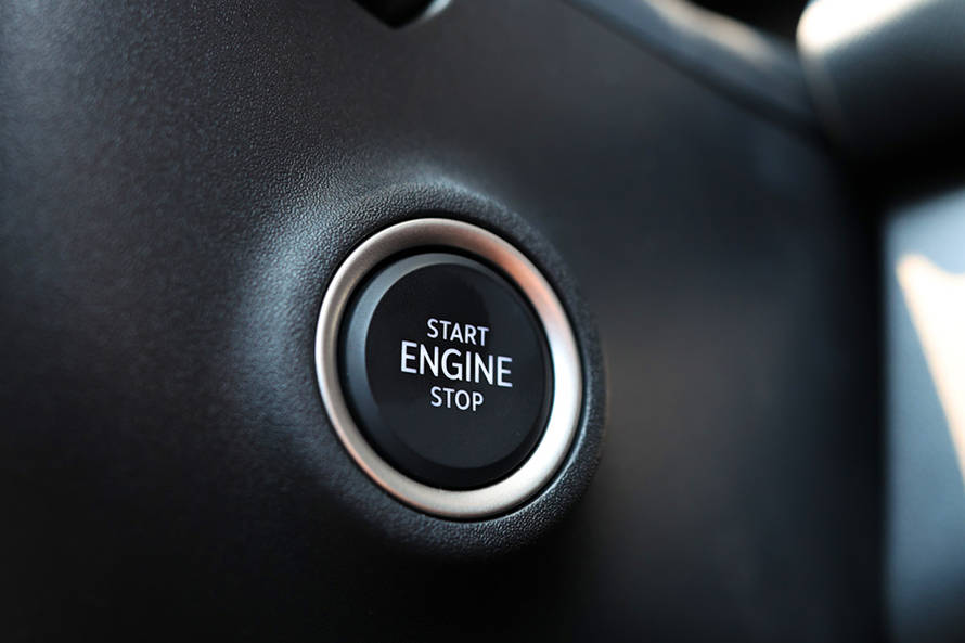 స్కోడా కొడియాక్ 2025 ignition/start-stop button