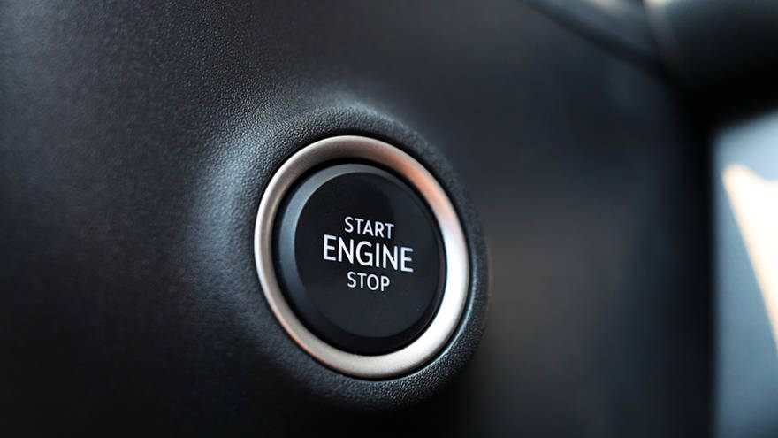 സ്കോഡ കോഡിയാക് 2025 ignition/start-stop button