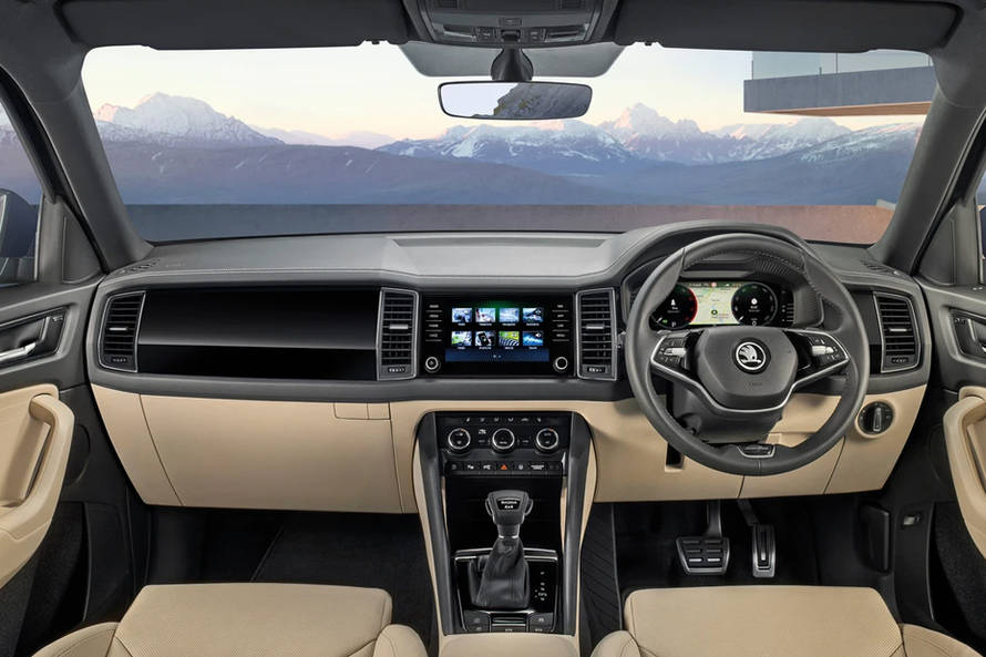സ്കോഡ കോഡിയാക് dashboard