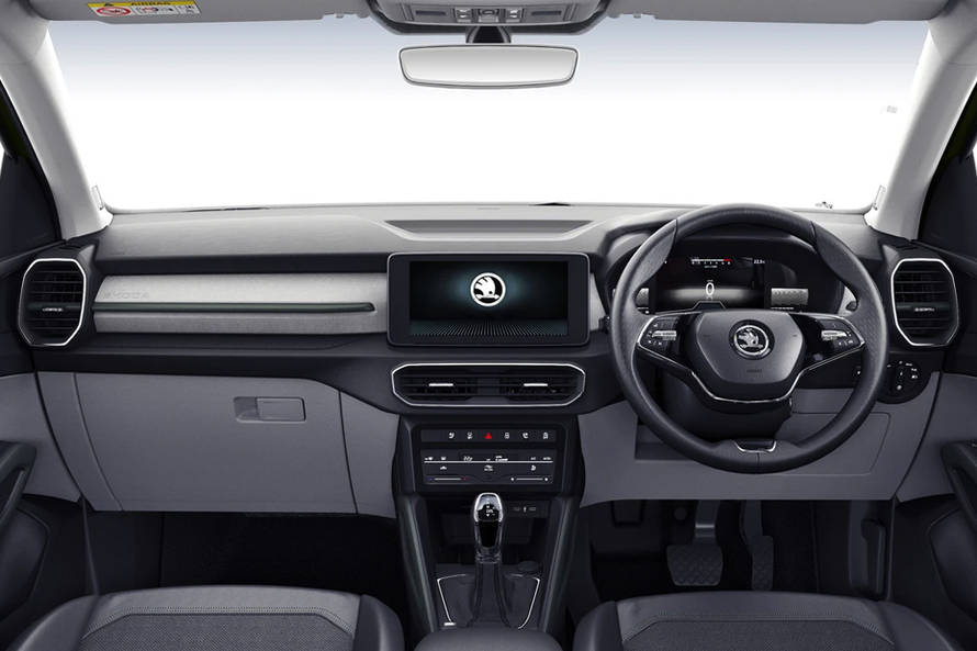 స్కోడా కైలాక్ dashboard