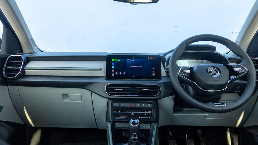 സ്കോഡ കൈലാക്ക് dashboard