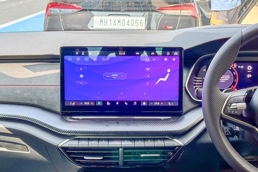 Skoda Octavia RS Infotainment System