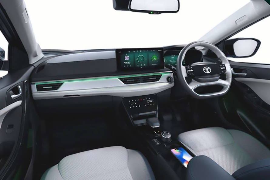 Tata Curvv EV DashBoard
