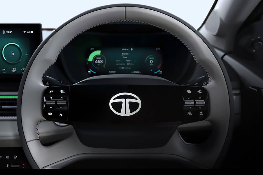 Tata Curvv EV Steering Wheel