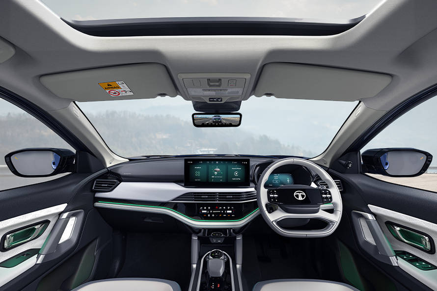 Tata Harrier EV DashBoard
