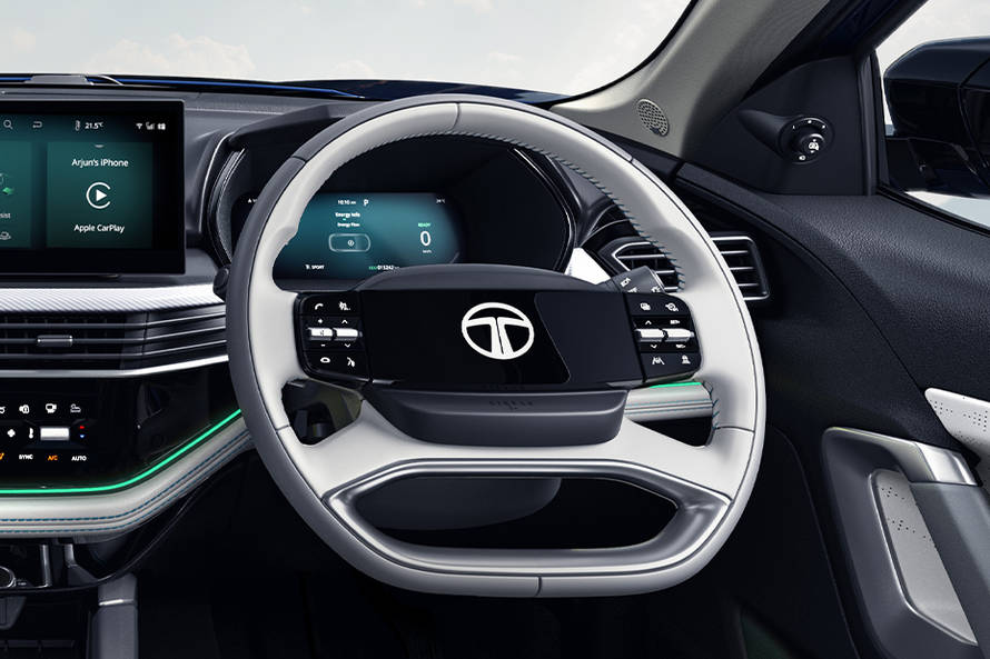 Tata Harrier EV Steering Wheel