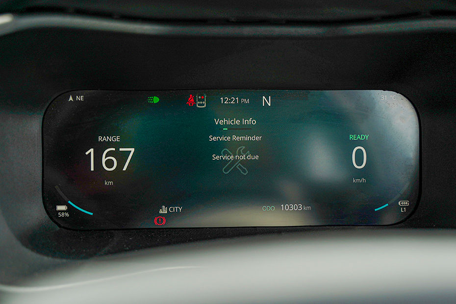 Tata Nexon EV Instrument Cluster