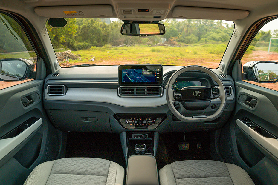 Tata Punch EV Dashboard