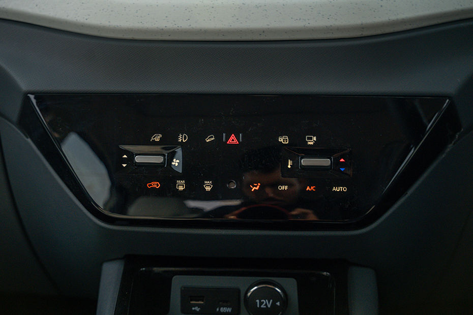 Tata Punch EV Dashboard Controls