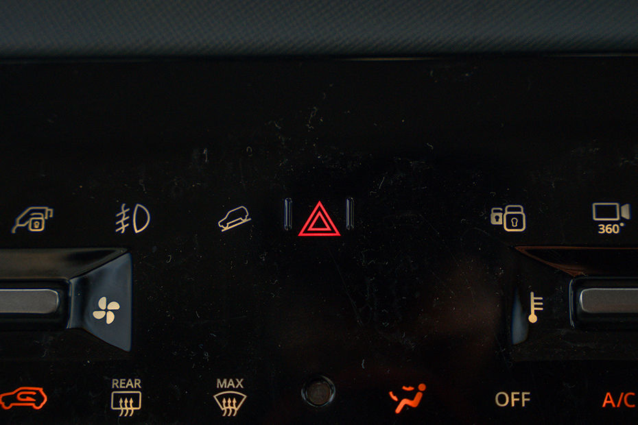 Tata Punch EV Hazard Light Switch