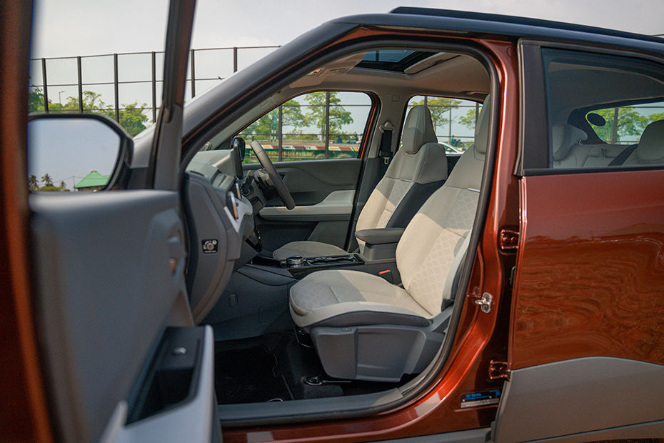 Tata Punch EV Passenger Cabin View