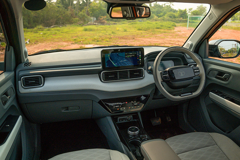Tata Punch EV Dashboard: Passenger's View