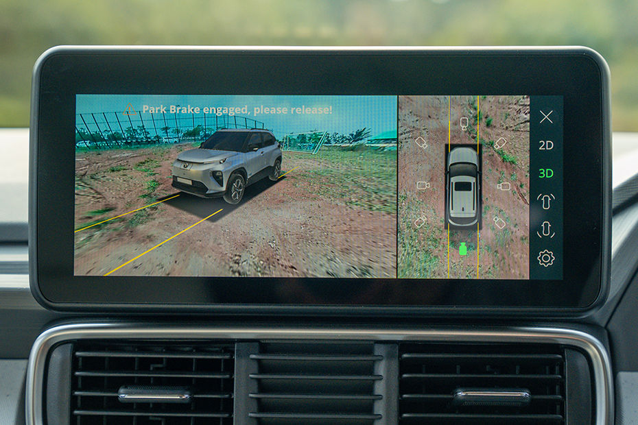 Tata Punch EV 360 Degree Camera View