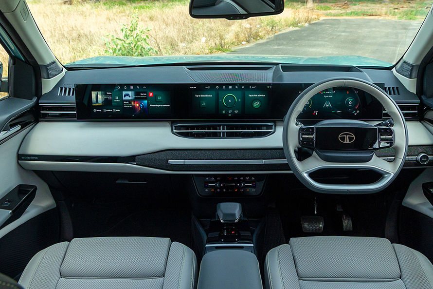 Tata Sierra EV Dashboard Tata Sierra EV Dashboard